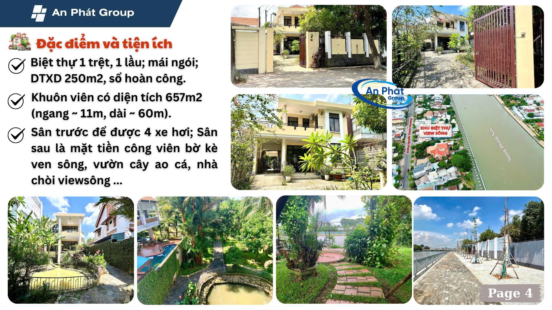 GIẢM GIÁ Bán Nhanh CĂN BIỆT THỰ VIEW SÔNG ĐỒNG NAI Từ 50 TỶ XUỐNG CÒN 46 TỶ - Ảnh 1