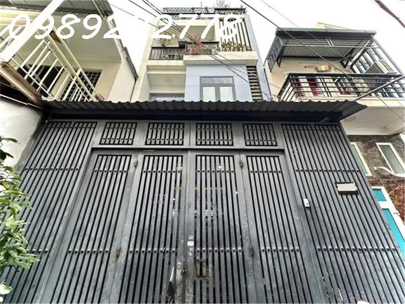 #BÌNH_THẠNH]—XVNT—P26-- 60M2 (4x12.5,nở hậu 6.4m ) - 4 TẦNG - 5 CĂN RA HẺM Ô TÔ. - Ảnh chính