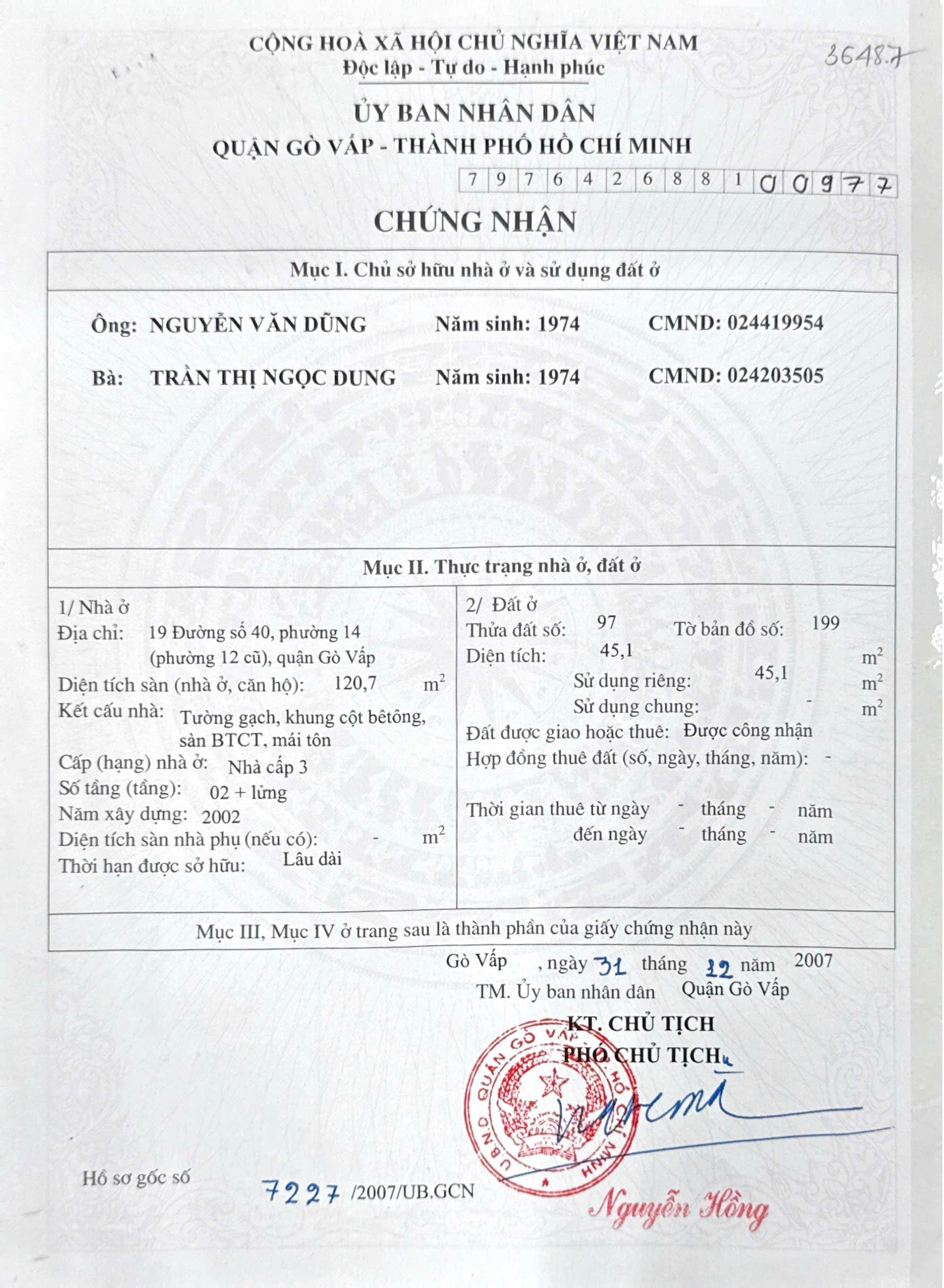 BÁN NHÀ RIÊNG HXH PHAN HUY ÍCH, P14, GÒ VẤP GIÁ TỐT CHÍNH CHỦ - Ảnh 3