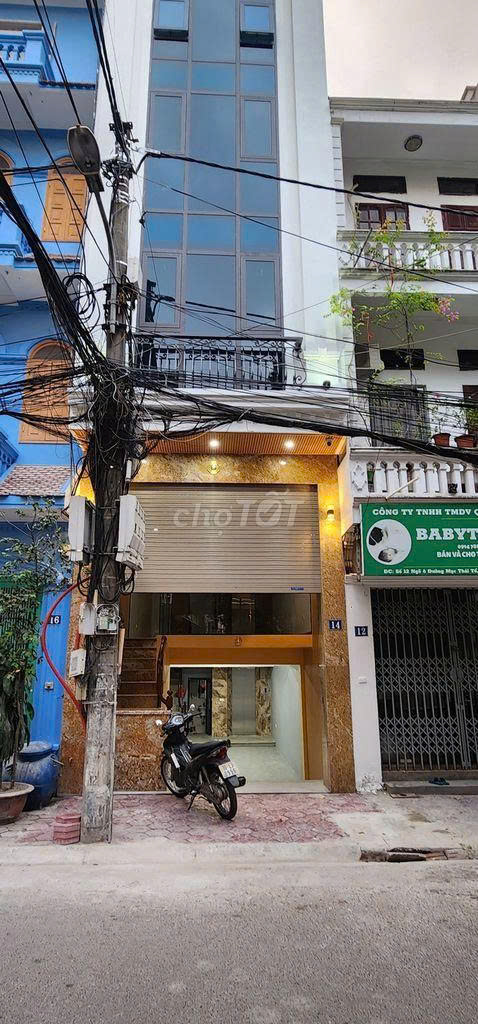 CHO THUÊ NHÀ 1 HẦM+7 TẦNG, CÓ THÁNG MÁY, 55M2- SỐ 11 NGÕ 6 MẠC THÁI TỔ, P.YÊN HÒA, CẦU GIẤY - Ảnh chính