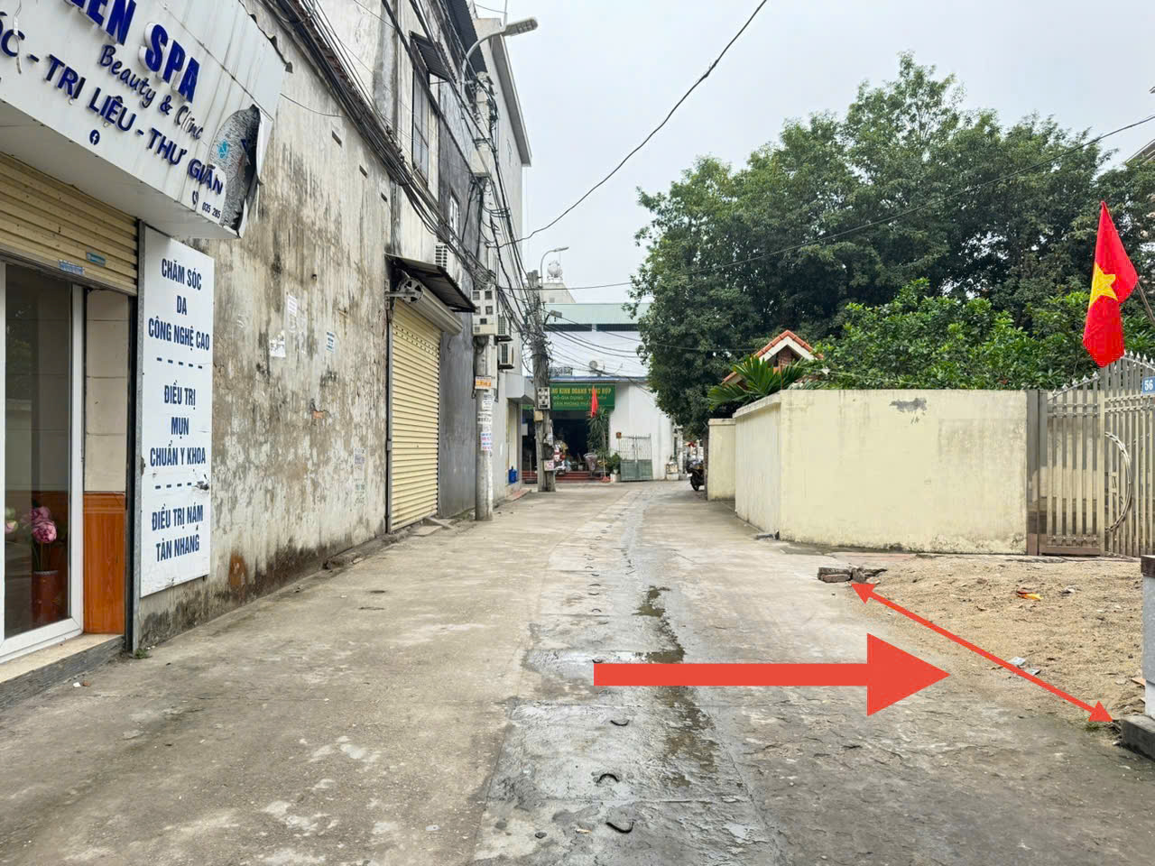 Bán 70m đất tổ 6, TT Quang Minh, Mê Linh. Mặt tiền kinh doanh, 3 mặt thoáng cực đẹp - Ảnh 1