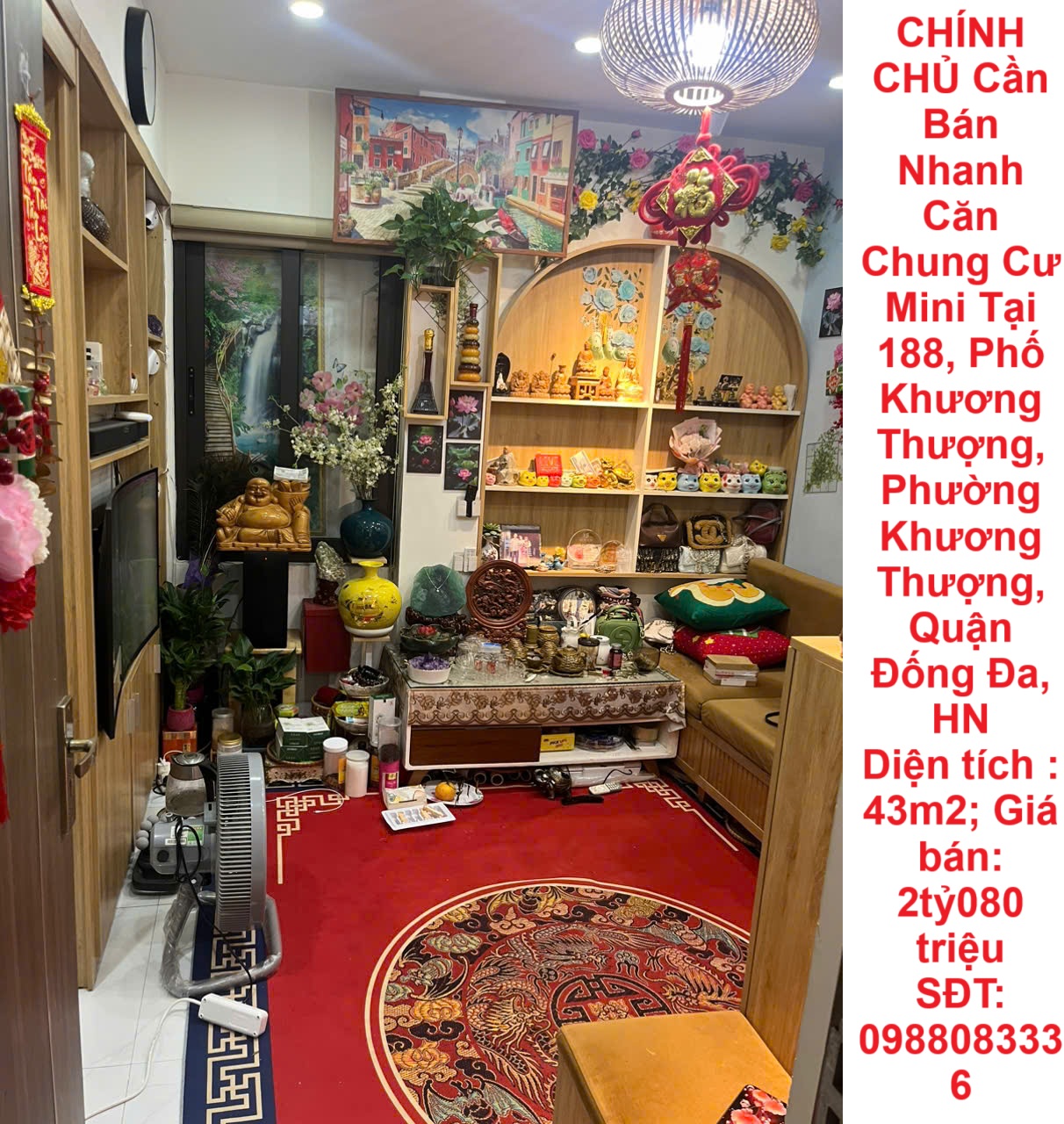 CHÍNH CHỦ Cần Bán Nhanh Căn Chung Cư Mini Tại Phường Khương Thượng, Quận Đống Đa, HN - Ảnh chính