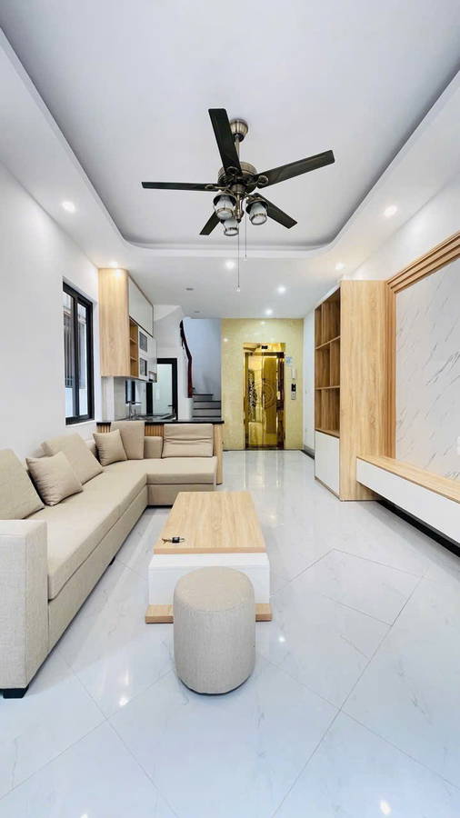 THANG MÁY , 10M RA Ô TÔ TRÁNH , NGÕ THOÁNG RỘNG , 50M RA PHỐ 5 TẦNG FULL NỘI THẤT ĐỊNH CÔNG THƯỢNG . - Ảnh chính