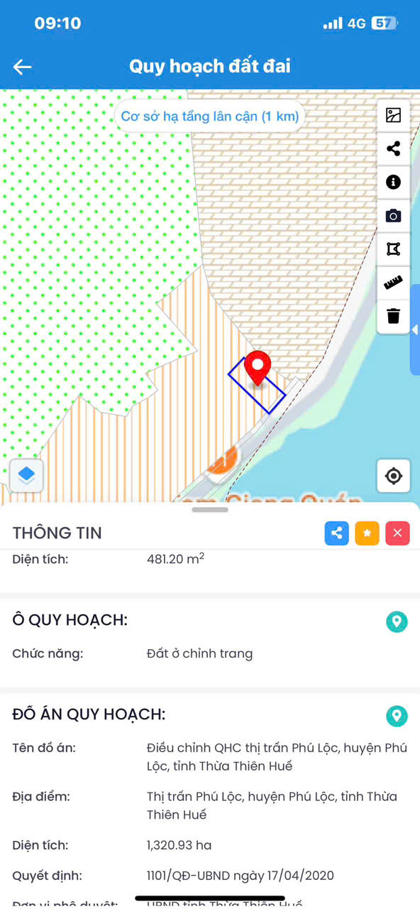 CẦN BÁN LÔ ĐẤT CÓ VỊ TRÍ ĐẮC ĐỊA , NẰM NGAY CẠNH KHU RESORT VEDANA HUẾ - Ảnh 2