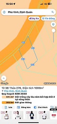 Cần bán lô đất sào Phú Vinh 29 x 40 = 1000m2 đất như hình. - Ảnh 1