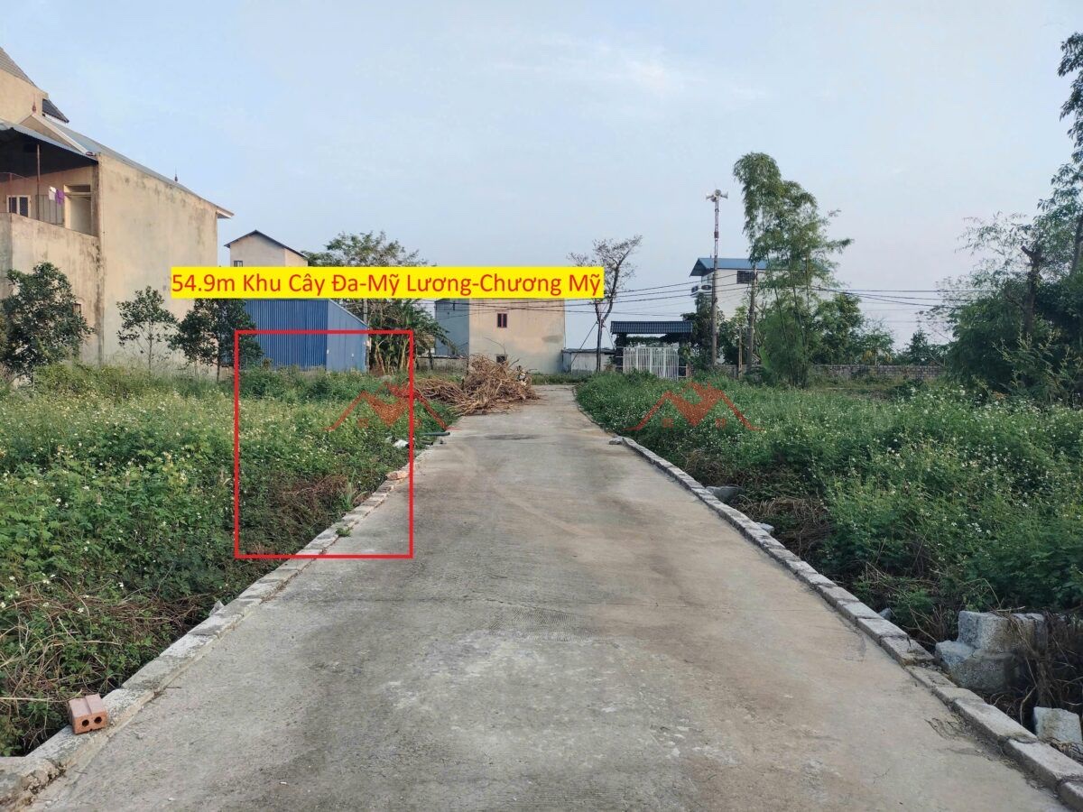 CHÍNH CHỦ BÁN LÔ ĐẤT 54,9M TẠI MỸ LƯƠNG-CHƯƠNG MỸ-HÀ NỘI - Ảnh chính