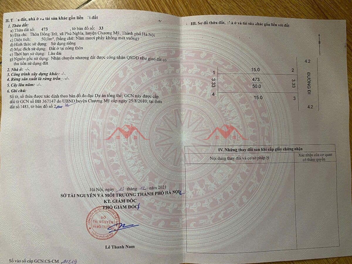 CHÍNH CHỦ BÁN LÔ ĐẤT 50M TẠI PHÚ NGHĨA-CHƯƠNG MỸ-HÀ NỘI - Ảnh 3
