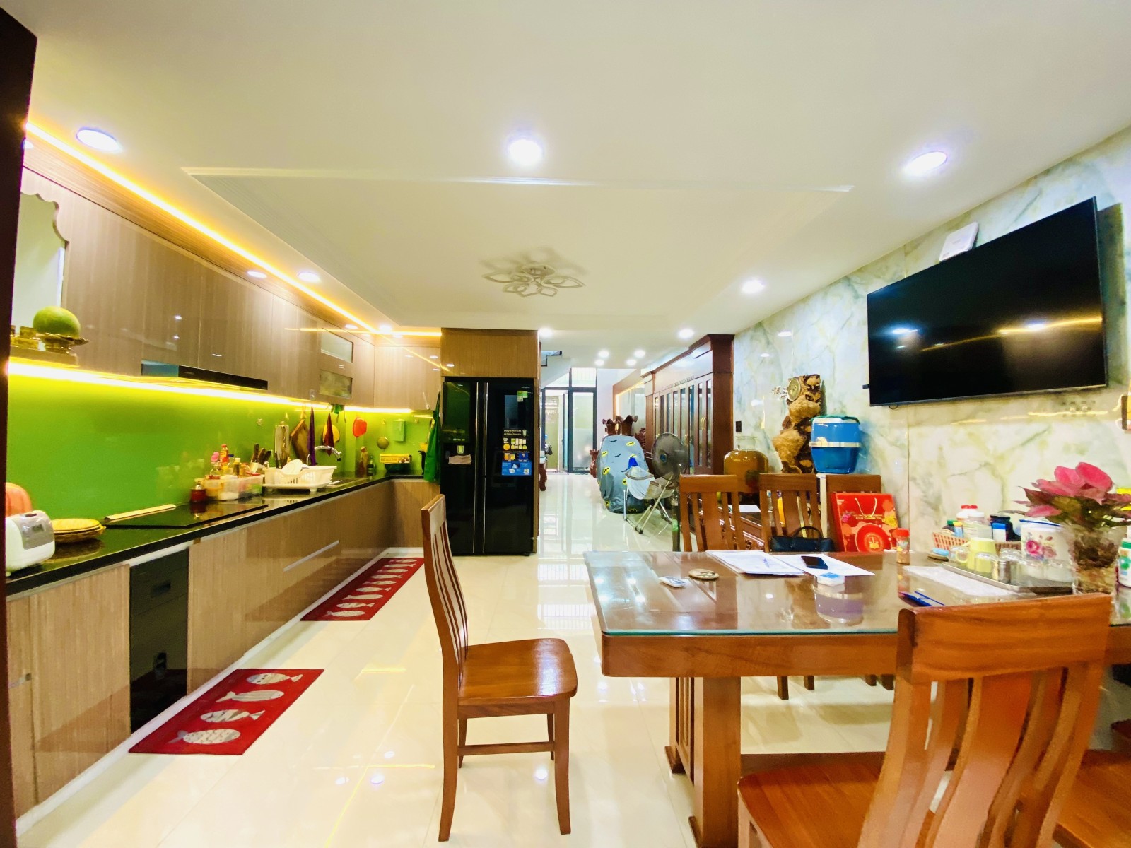 Nhà 4 tầng HXT Phạm Văn Bạch ngang 5m 110m2 tặng NT cao cấp gần nhà hàng ẩm thực 13.3 tỷ. - Ảnh 1