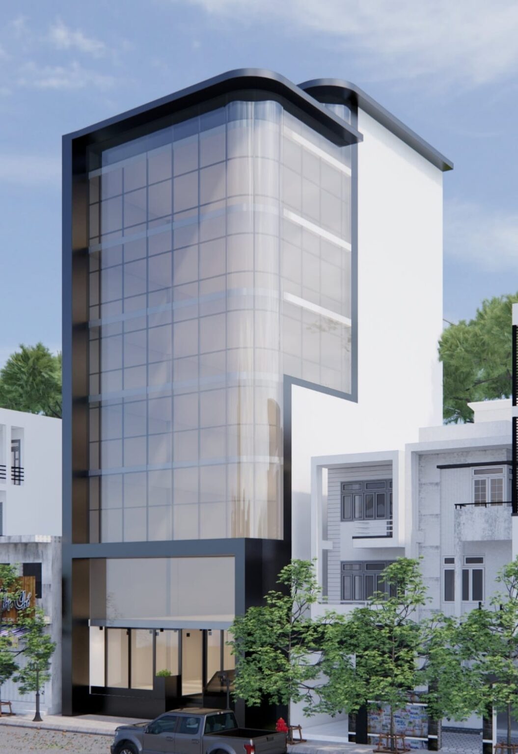 Tòa Building Mặt Phố Đội Cấn (Giang Văn Minh) 450m/10T  Thang máy, MT 10m 378 Tỷ - Ảnh chính