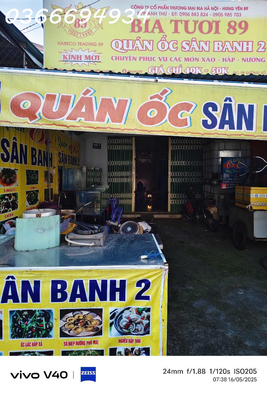 Chính chủ cần sang nhượng lại mặt bằng gần chợ  - Địa chỉ: 98 Đường số 6, Phường Linh Xuân, Thủ - Ảnh chính