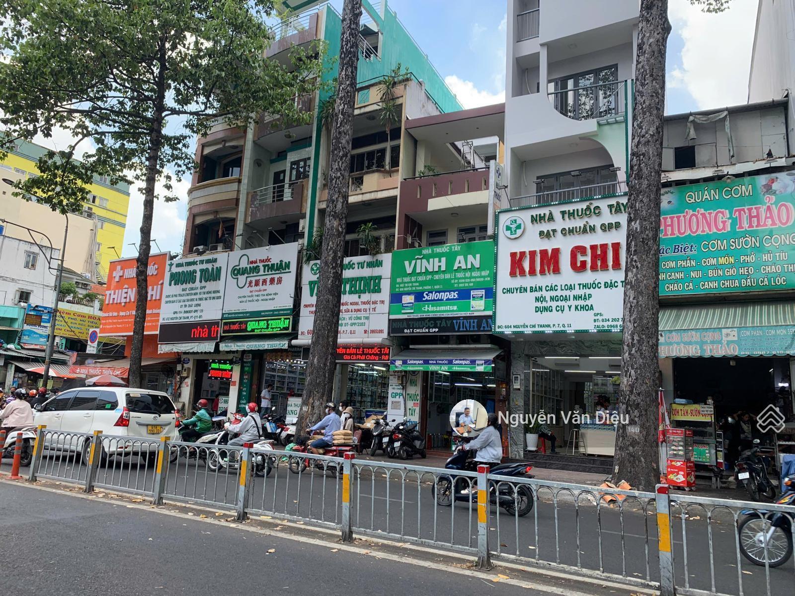 * NHỈNH 18 TỶ - MTKD NGUYỄN CHÍ THANH  BV Chợ Rẫy 4Tầng(3.9X10m) Sổ Vuông - Ảnh chính