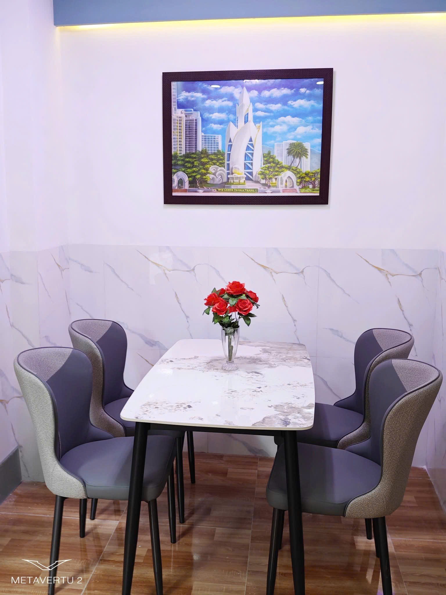 Bán nhà mới 2 tầng  Hẻm Nguyễn Thái Học sát chợ Đầm thông đường 2/4 ) .<br>Gồm 2 phòng ngủ máy lạnh , - Ảnh 2