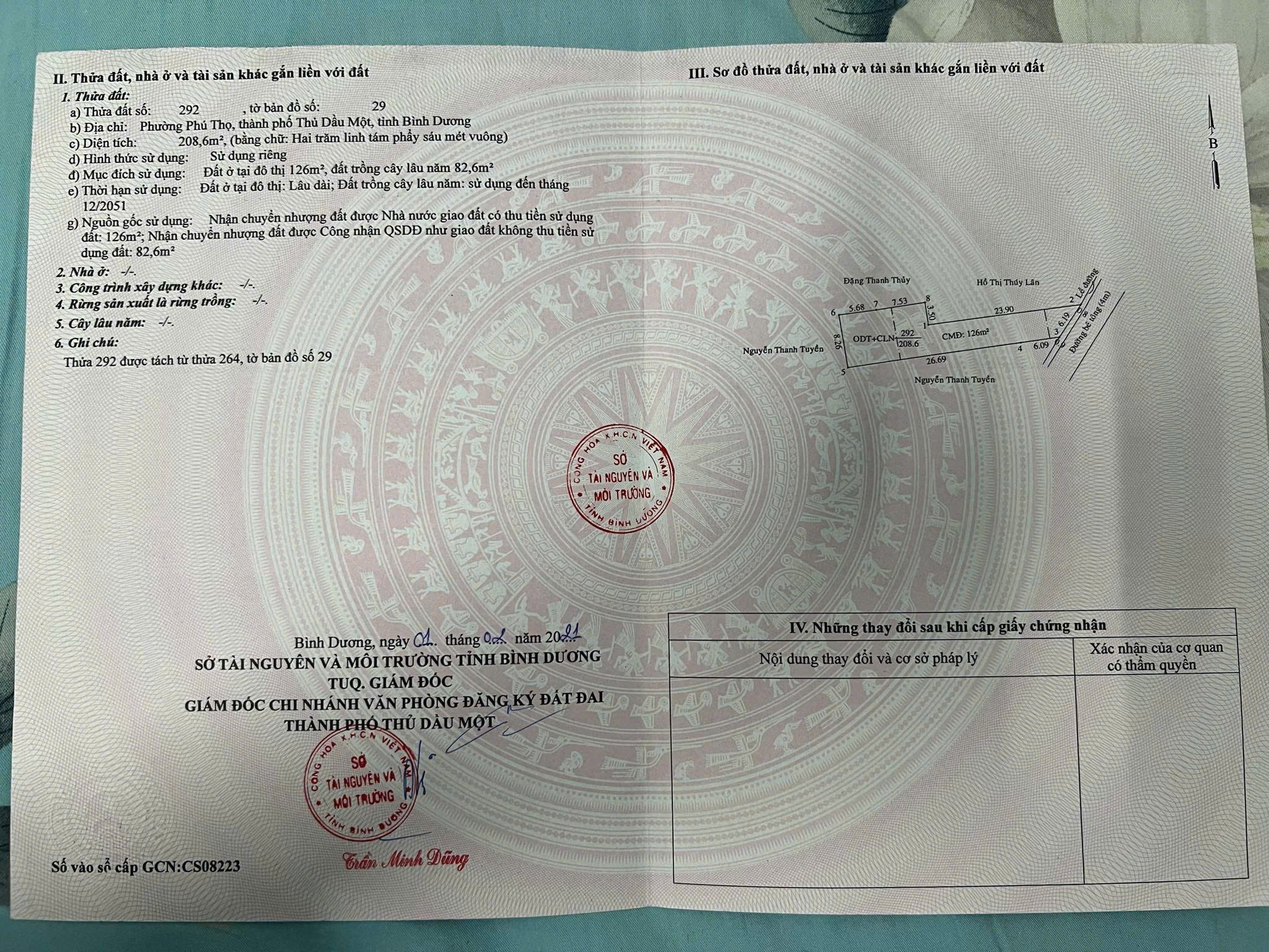 Chính chủ bán đất có nhà hẻm 127 Đại Lộ bình Dương, TP. Thủ Dầu Một - Ảnh 3