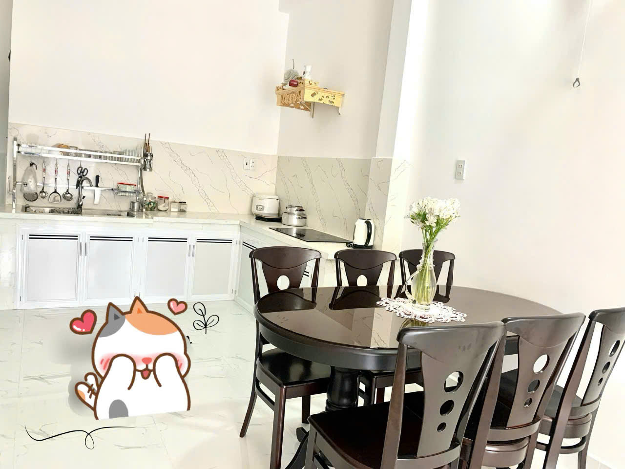 CHO THUÊ NHÀ NGUYÊN CĂN GẦN BỆNH VIỆN ĐA KHOA PHƯỜNG 6 ĐÀ LẠT, 5PN FULL NỘI THẤT, 16TR - Ảnh 4