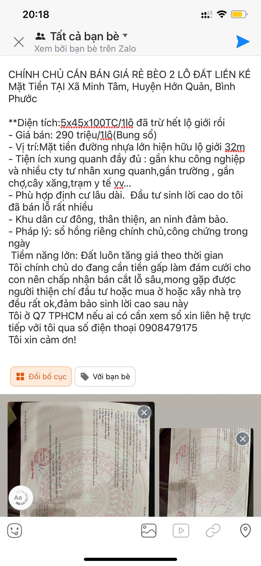 CHÍNH CHỦ CẦN BÁN GIÁ RẺ BÈO 2 LÔ ĐẤT LIỀN KỀ Mặt Tiền TẠI Xã Minh Tâm, Huyện Hớn Quản, Bình Phước - Ảnh 2