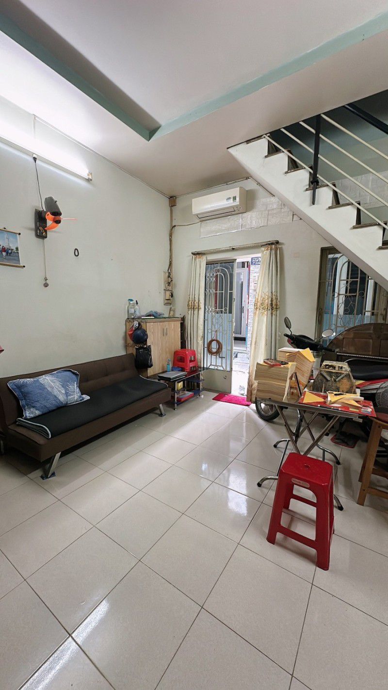 TRUNG TÂM P15 TÂN BÌNH, GẦN MẶT TIỀN, HẺM NGAY NHÀ 3M, GẦN 30M2, 2 TẦNG  2PN, HOÀN CÔNG ĐỦ, TẶNG - Ảnh chính