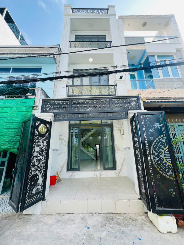 Xe hơi quay đầu, Trần Đại Nghĩa Tân kiên Bình Chánh, 4mx16m nhà BTCT 4 tầng giá tốt - Ảnh chính