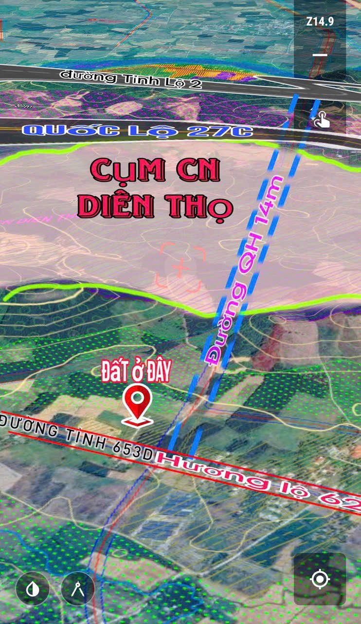 Bán 2 lô liên kề xã Diên Tân<br>♦Nằm trên trục đường bê tông rộng 5-6m - Ảnh 3