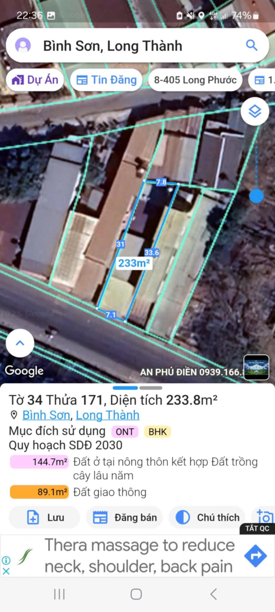BÁN NHÀ 769 SÂN BAY LONG THÀNH - Ảnh 1