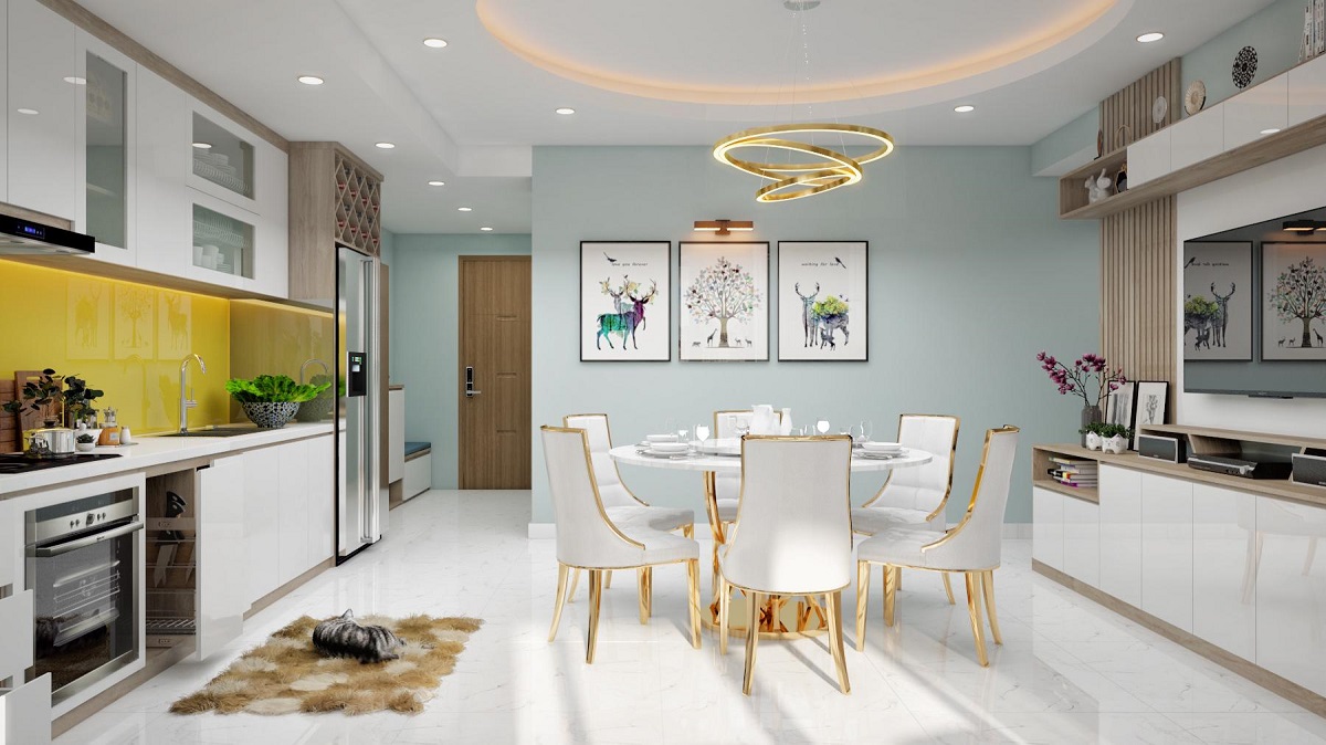 Căn Hộ Cosmo City Mặt Tiền Đường Nguyễn Thị Thập Quận 7 Giá 2.8ty 2PN. - Ảnh chính