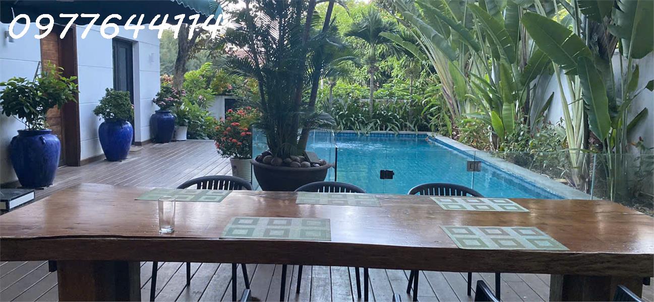 Cho thuê Biệt Thự Đảo Xanh Hòa Cường Bắc, Hải Châu, có hồ bơi đầy đủ nội thất - Ảnh chính