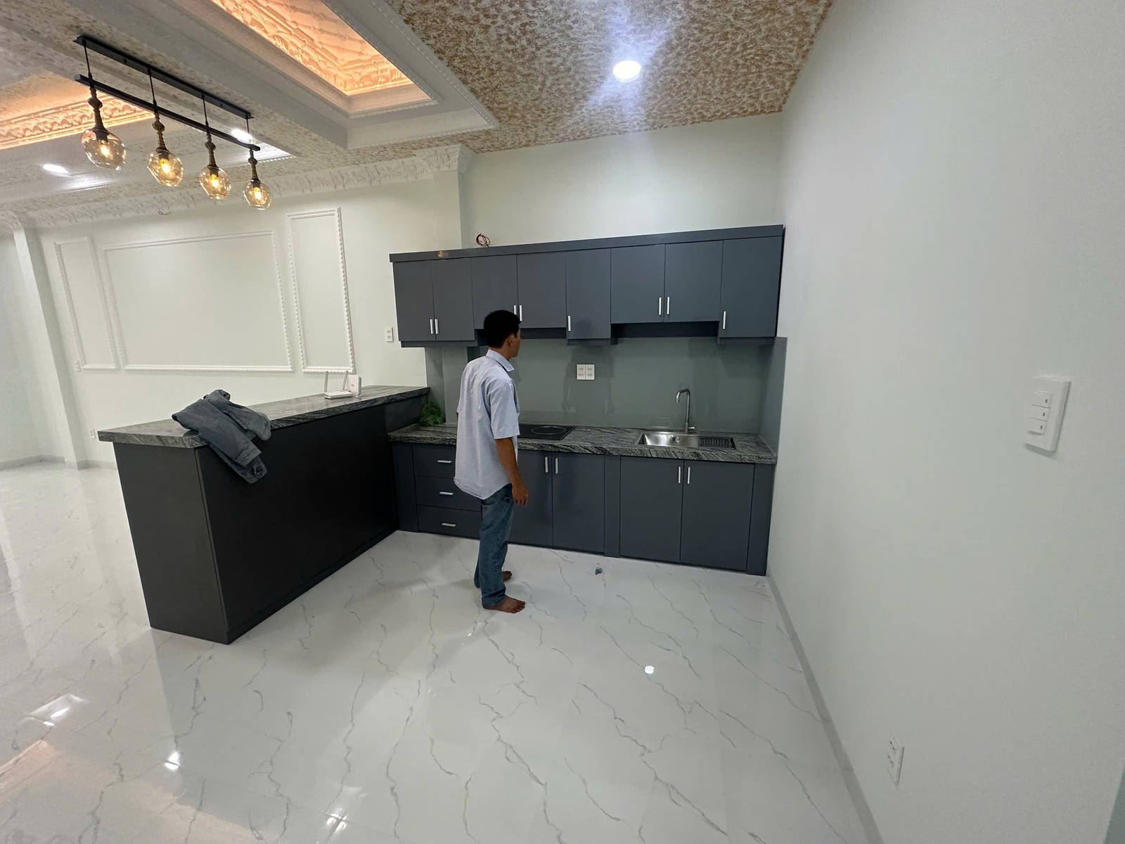 NHÀ MỚI ĐẸP HẺM XE HƠI 4 CHỖ VỪA Ở VỪA KINH DOANH ONLINE - NGUYỄN VĂN KHỐI - LÀM VĂN PHÒNG - DÒNG - Ảnh 2
