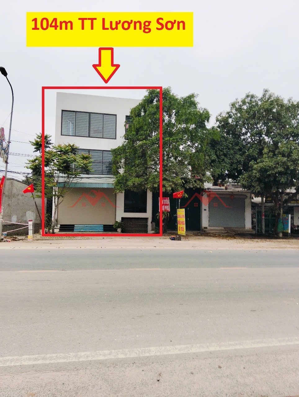 CHÍNH CHỦ BÁN LÔ ĐẤT 104M TẠI TT LƯƠNG SƠN-HÒA BÌNH - Ảnh chính