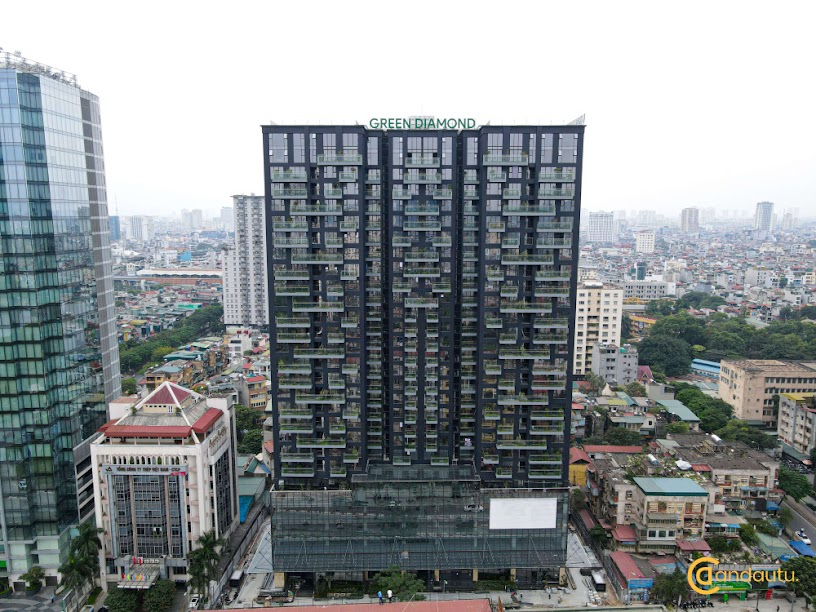 (Tin thật 100%) CH lô góc 137m2 x 3PN tại Green Diamond - 93 Láng Hạ - Nội thất 600 triệu - Ảnh 4