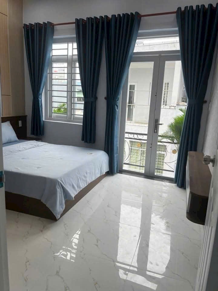 NHÀ ĐẸP GV - GẦN CHỢ HẠNH THÔNG TÂY QUANG TRUNG - KHU PHÂN LÔ - HXH - DT 76M² - 4 TẦNG CHỈ 7.X TỶ - Ảnh 5