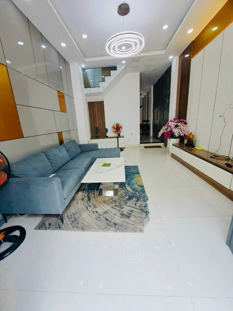 🆘Bán Nhà 5 Tầng Hiện Đại Khu Đồng Có Vỉa Hè Bộ Phường Thạnh Lộc Quận 12- 60m2(4x15) 5PN- chỉ nhô - Ảnh 2