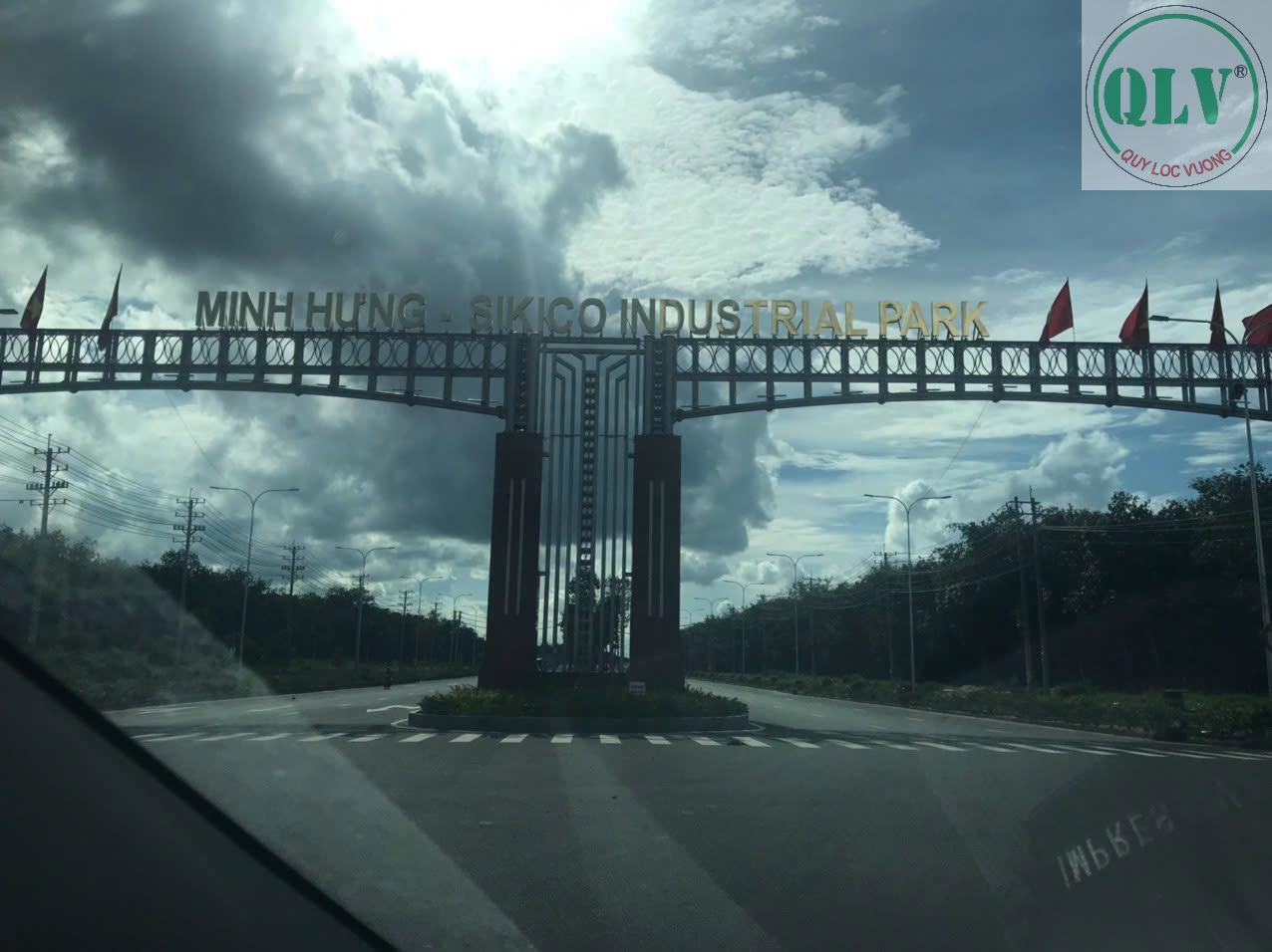 Bán 2 lô đất liền kề trong kcn Minh Hưng –Sikico Bình Phước diện tích 12.371 - Ảnh 1