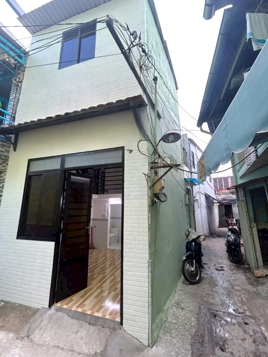 Căn góc 3 tầng nở hậu, hẻm thông Hưng Phú P10Q8. Giá 2 tỷ 50 triệu - Ảnh chính