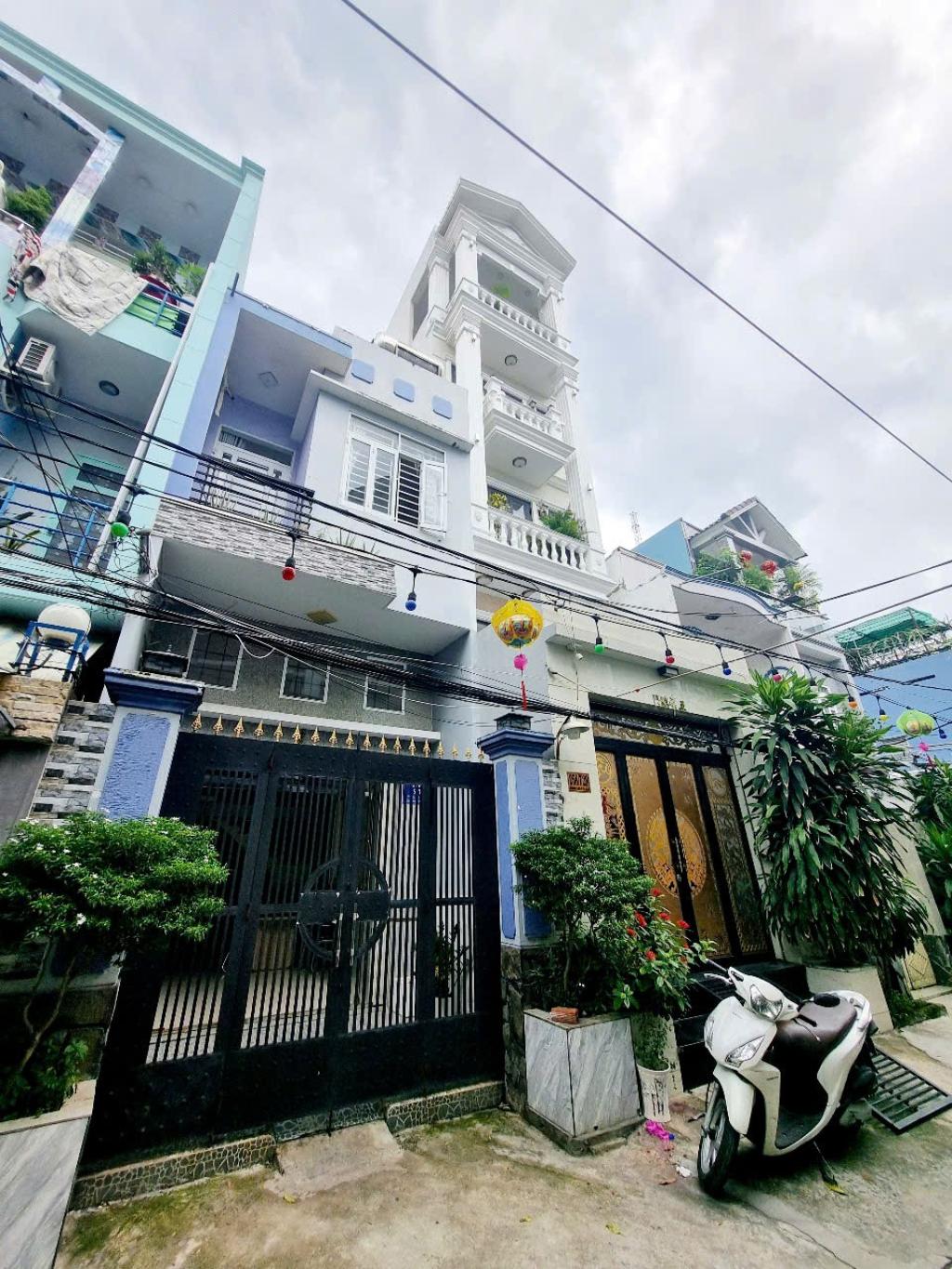 CẦN BÁN GẤP SIÊU PHẨM NHÀ BÔNG SAO [P5, Q8] DT: 52M2(4X 15M) 3T, 4 PN, 5WC CHỈ 9.5 TỶ - Ảnh 2