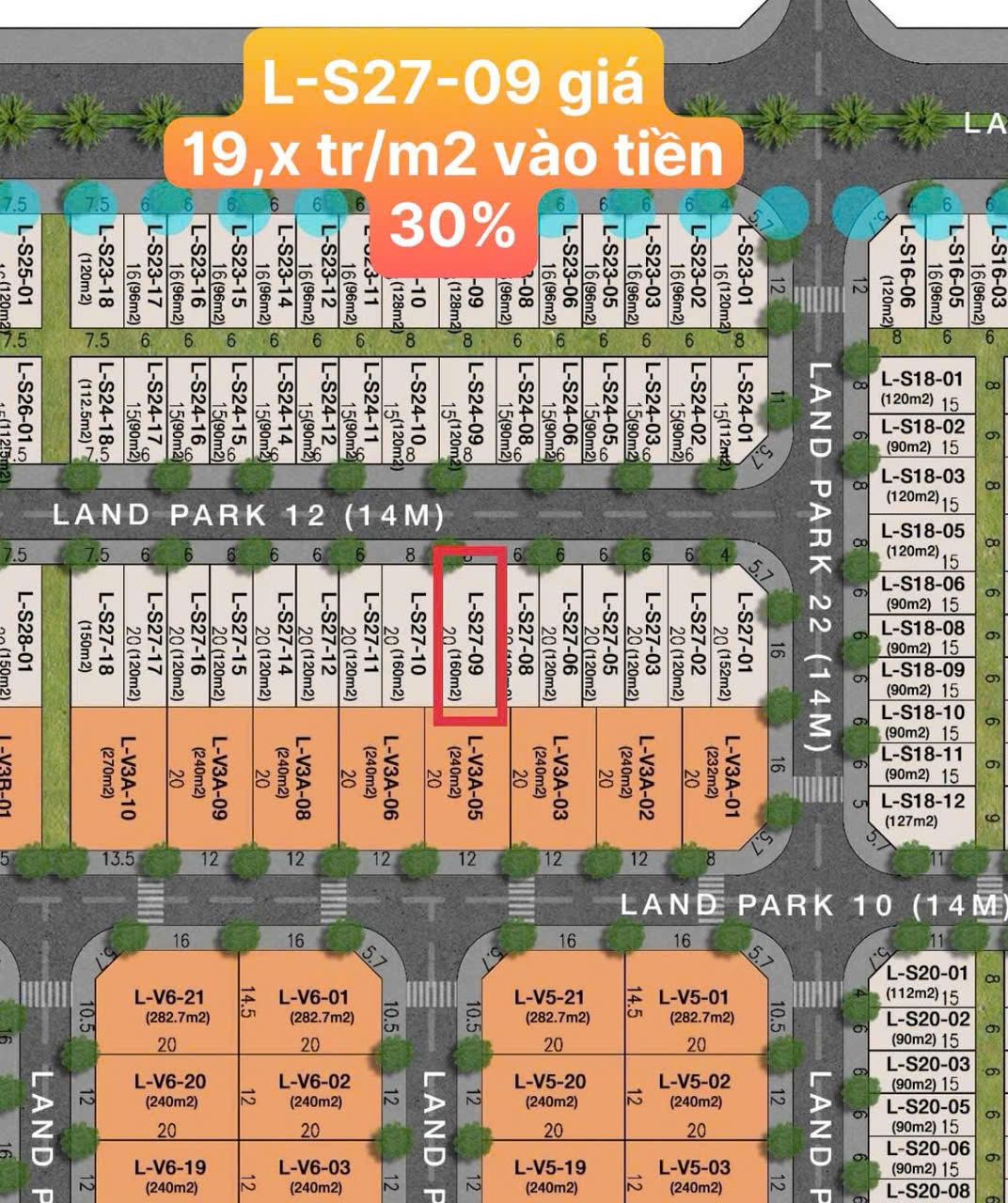 Sở hữu ngay lô đất vàng L-S27-09 tại dự án Casa Centra Duy Hải - Ảnh chính