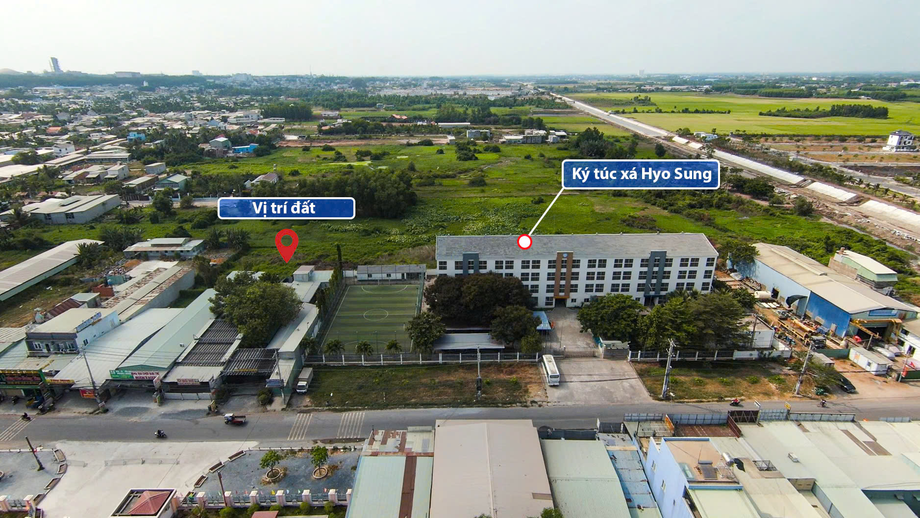Cần Bán Gấp Lô đất Ngay KTX Hyo Sung Nhơn Trạch, Đồng Nai - Ảnh 2