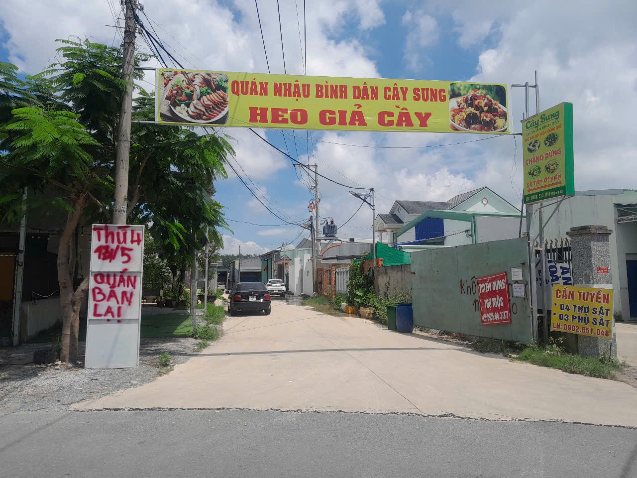 CHO THUÊ QUÁN NHẬU 500M2 ĐẦY ĐỦ ĐỒ GIÁ TỐT SỐ 23 DX13, KP6, P.PHÚ MỸ, THỦ ĐẦU MỘT, BÌNH DƯƠNG - Ảnh 1