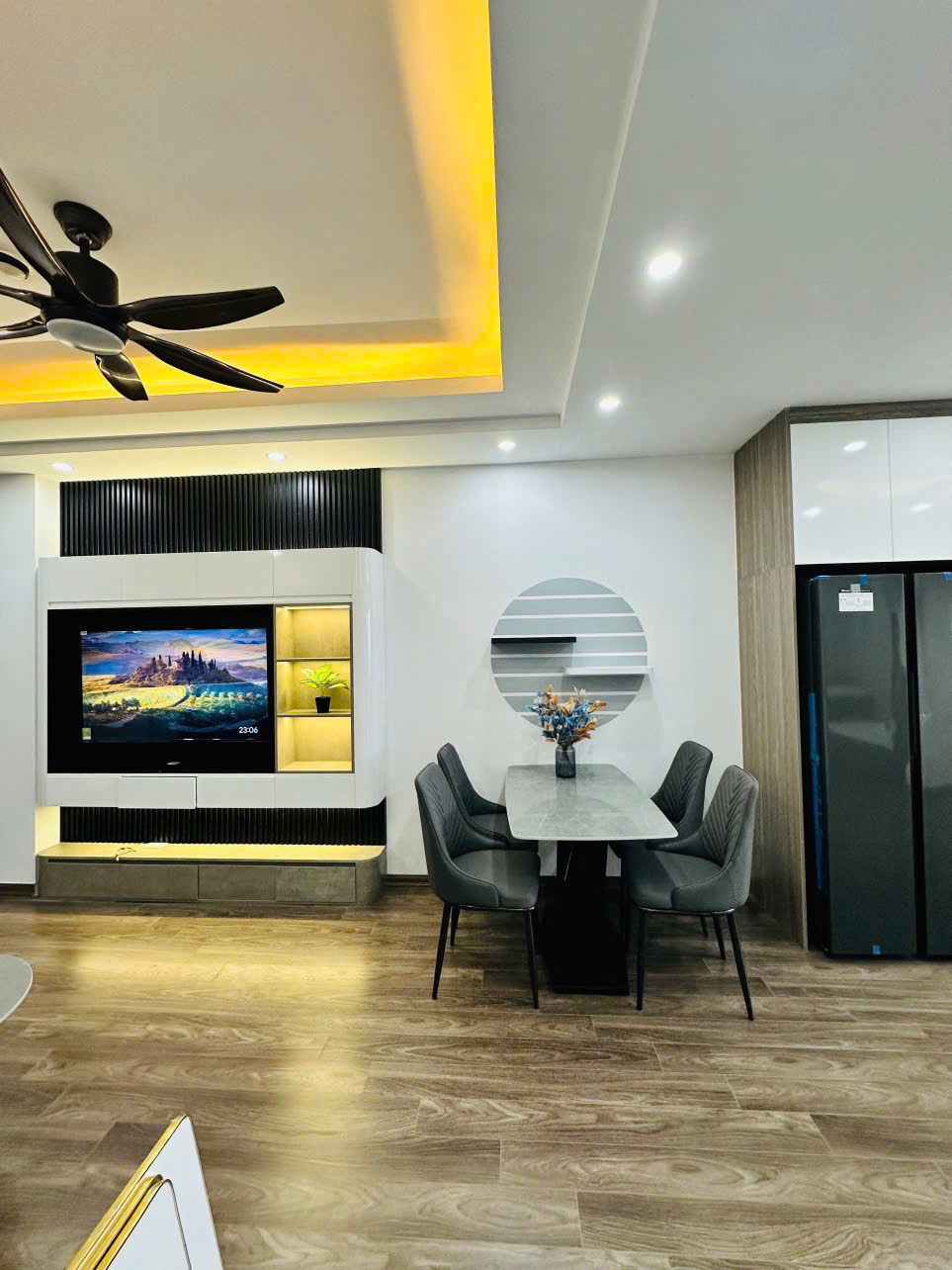 Bán căn hộ Kim Văn Kim Lũ, sổ đỏ, 78m2, 3 ngủ, full nội thất mới đét, giá 4 tỷ 480 - Ảnh 2