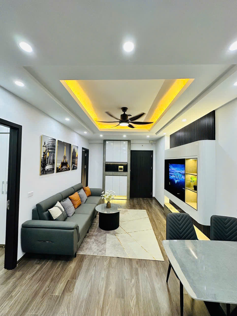 Bán căn hộ Kim Văn Kim Lũ, sổ đỏ, 78m2, 3 ngủ, full nội thất mới đét, giá 4 tỷ 480 - Ảnh 1