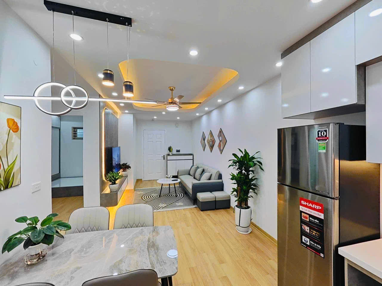 Chính chủ gửi bán căn hộ HH1 Linh Đàm, Hoàng Mai, 67m2, 2 ngủ, giá 2.x tỷ - Ảnh 1