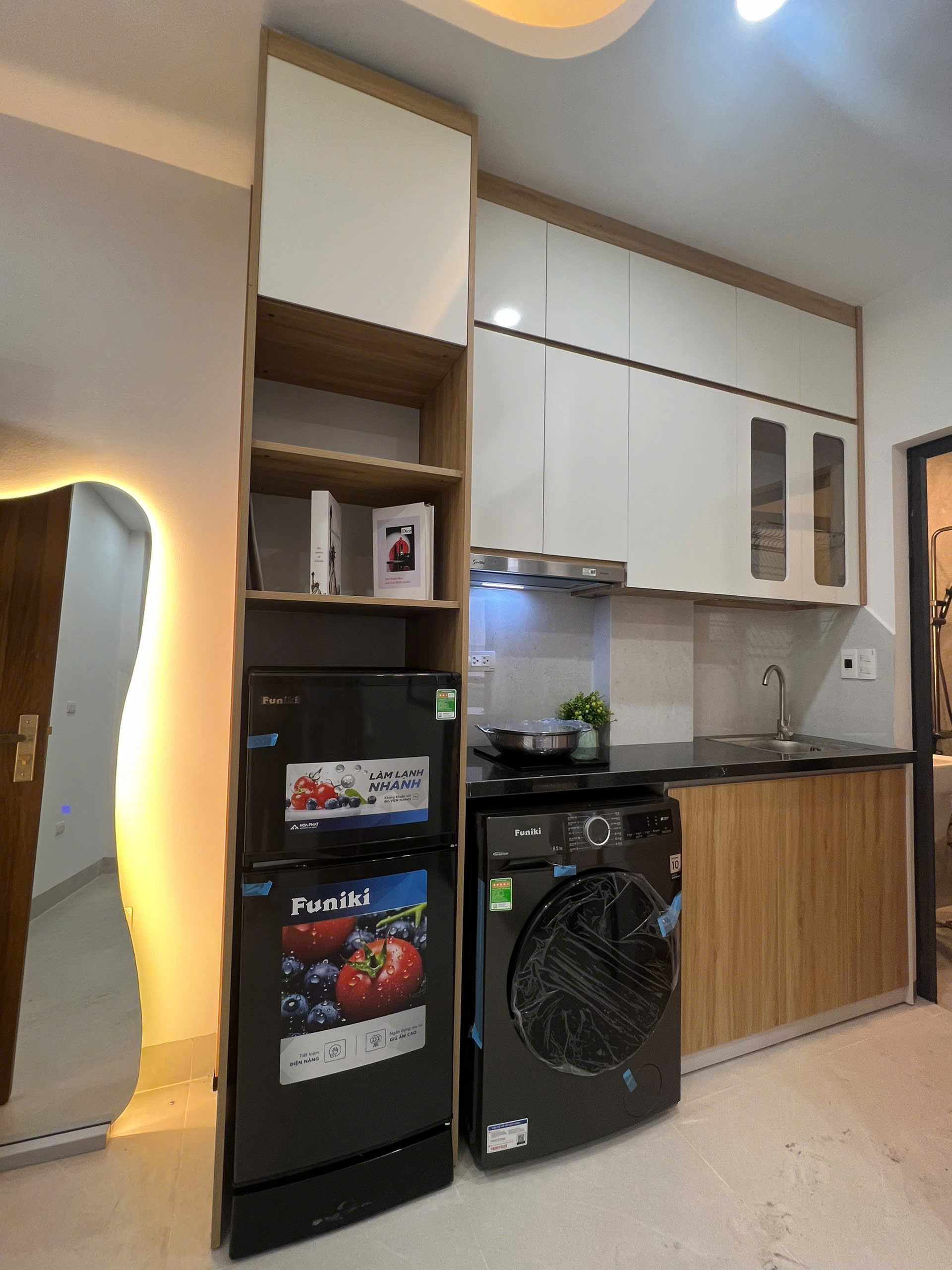 (Cực Hot) Căn hộ Studio cao cấp 25m2 mới khai trương tại ngõ 72 Dương Quảng Hàm - Có máy giặt riêng - Ảnh 2