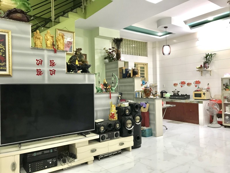Bán nhà 108m², 4 tầng, ngõ Lê Thị Hoa, Bình Chiểu, Thủ Đức - 6.65  tỷ - Ảnh 1