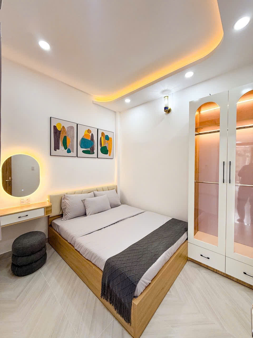BÁN NHÀ ĐẸP CHÍNH CHỦ - 4PN LỚN - BÌNH THẠNH - NƠ TRANG LONG - 3 TẦNG BTCT - BÁN 5.95 TỶ - TL - Ảnh 2