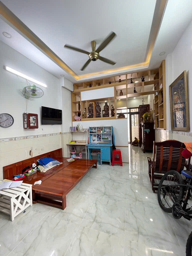 🌈Bán Nhà 2 Tầng Nở Hậu Khủng Đường Số 14 Phường 8 Gò Vấp- 55m2 (4 nở hậu 7m x12) 4PN- Sân Thượng - Ảnh 2