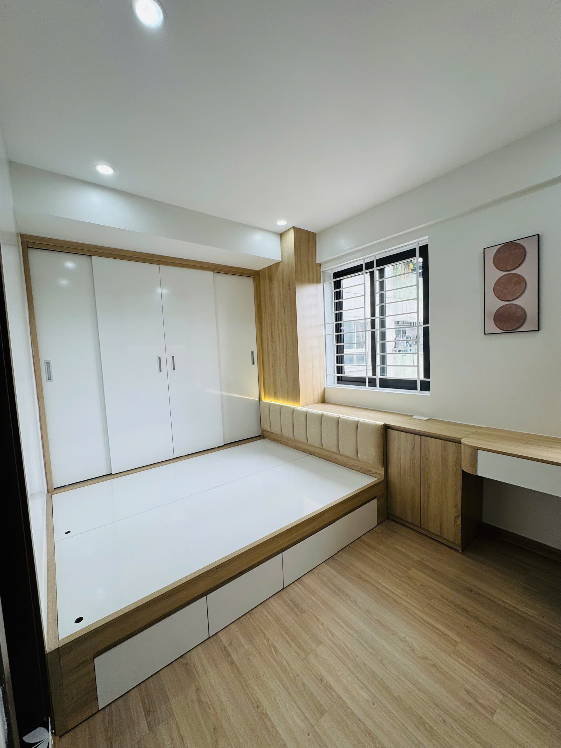 Bán căn hộ sổ đỏ hàng hiếm tòa CT1, chung cư Vĩnh Hoàng, Đền Lừ, 64m2, 3 ngủ, giá 4 tỷ mấy chục - Ảnh 4