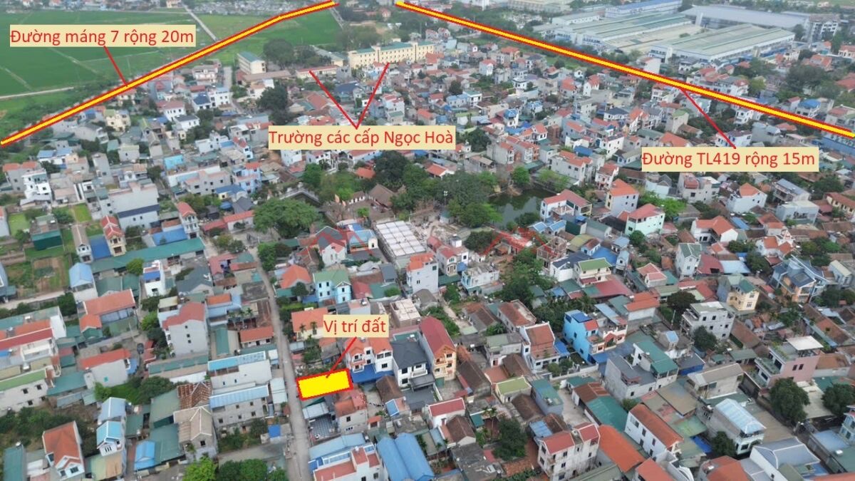 CHÍNH CHỦ BÁN LÔ ĐẤT 70M TẠI TRUNG TÂM TT CHÚC SƠN-PHƯỜNG CHƯƠNG MỸ-HÀ NỘI - Ảnh 1