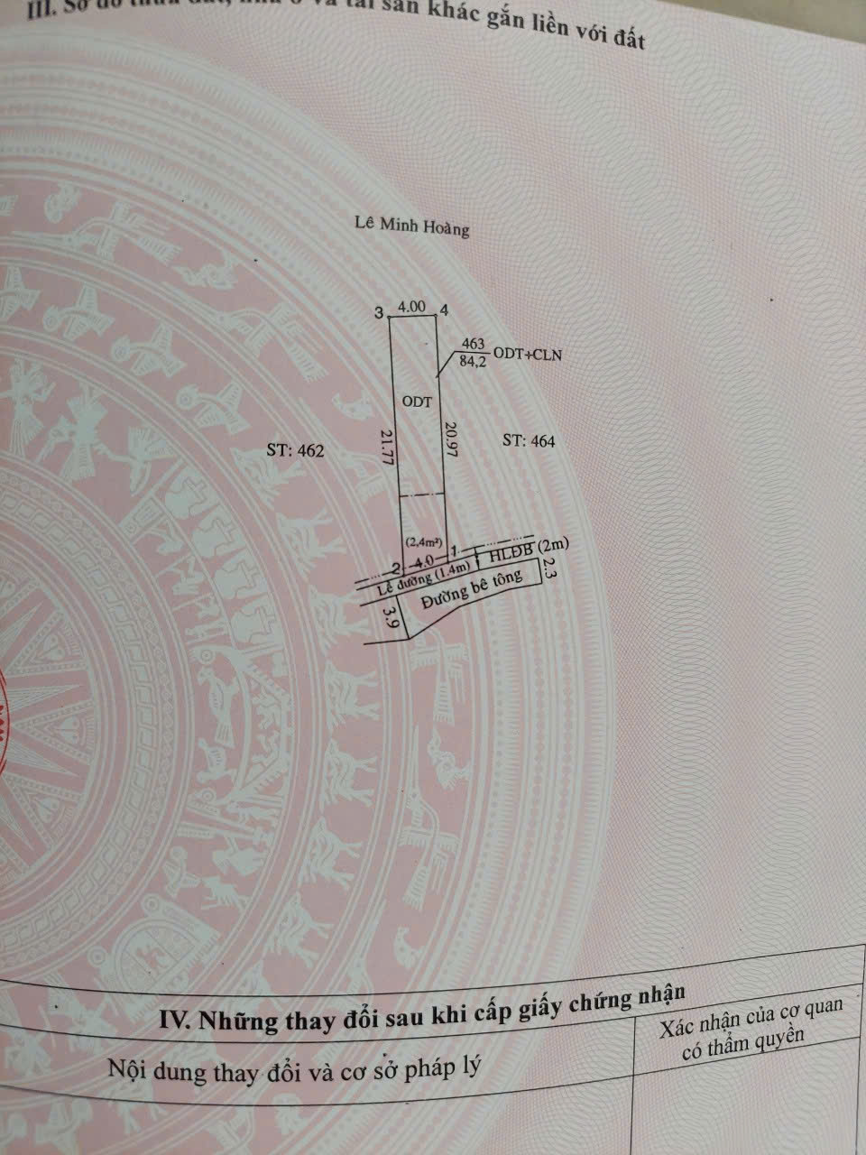CHÍNH CHỦ CẦN BÁN NHANH LÔ ĐẤT Ở PHƯỜNG CHÁNH NGHĨA- TP. THỦ DẦU MỘT-BÌNH DƯƠNG - Ảnh 4