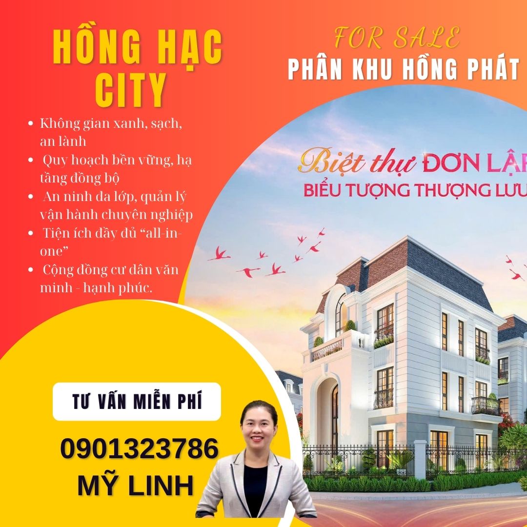 Hồng Hạc City – Phú Mỹ Hưng 2 Bán Shophouse 6x20m (120m²) 💰 Giá chỉ 19 tỷ - 0901323786 - Ảnh chính