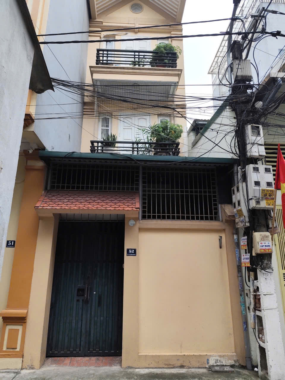 Bán nhà phân lô - dân xây  - tt Văn điển, Thanh Trì, 2 mặt ngõ  64m* 4 tầng ,ô tô thông chi 8 tỉ. - Ảnh chính