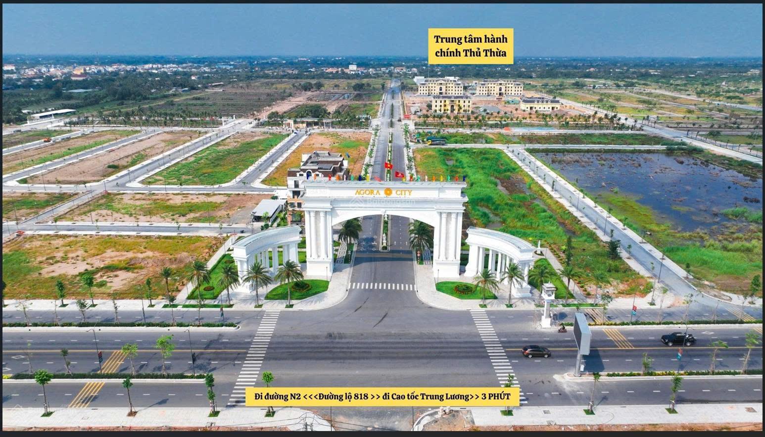 Thanh toán 600 triệu sở hữu ngay nền đất trung tâm hành chính Thủ Thừa - Ảnh chính