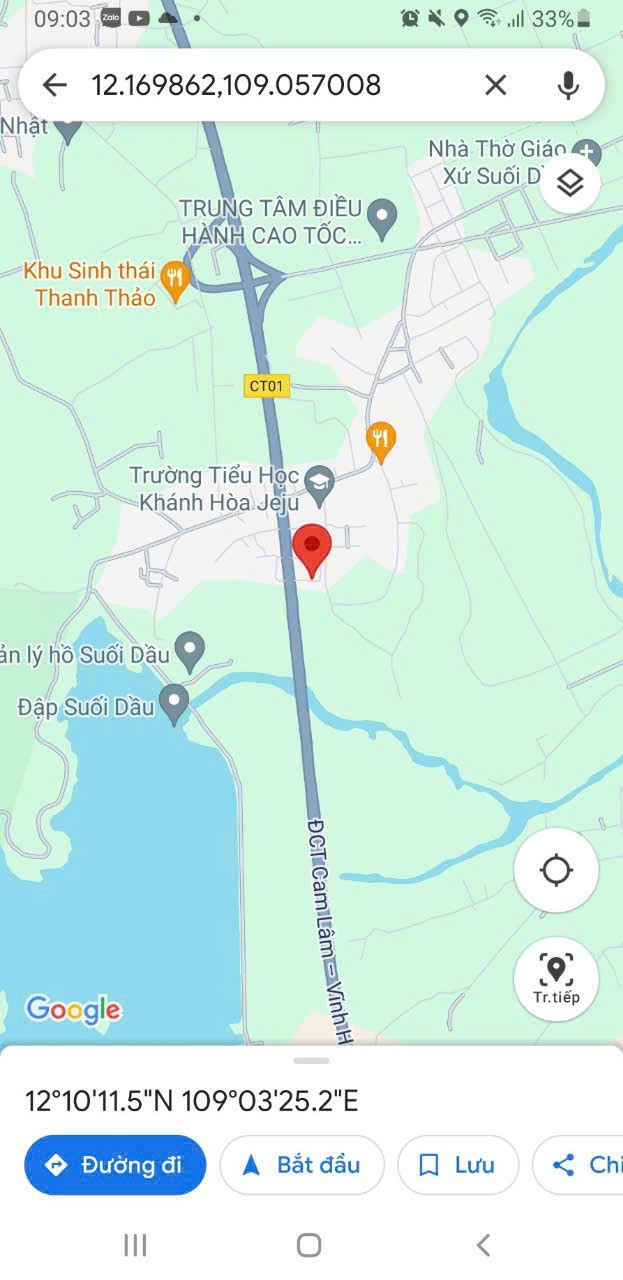 ĐẤT ĐẸP – GIÁ ĐẦU TƯ  –CẦN BÁN LÔ ĐẤT Tại Xã Suối Cát Cam Lâm Khánh Hoà - Ảnh 2